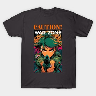 Caution! War Zone T-Shirt